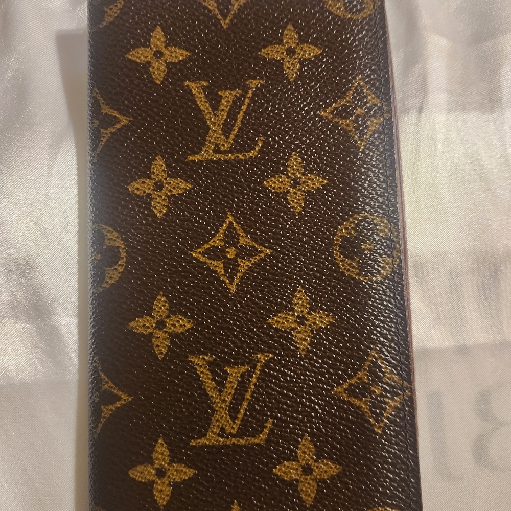 Louis Vuitton Brown and Gold Monogram Wallet